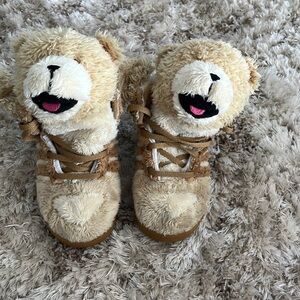Jeremy Scott teddy bear brown adidas for toddlers